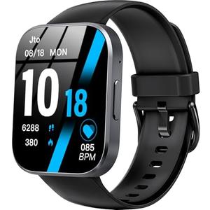 OUKITEL 2025 Smart Watch(Answer/Make Call), 1.91" HD Smart Watches for Men Women, Fitness Tracker with Heart Rate Sleep Monitor, IP68 Waterproof, 140+Sport Mode Fitness Watch for Android iOS