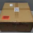 Orger 10 Pack Passage Door Handle Matte Black Non-Locking Door Lever, Interior Hallway Closet Door Lock Sets with Square Rosette, Modern Door Lock for Right & Left Handed Doors