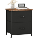 Somdot Night Stand with 2 Drawer, Small Nightstand End Table, Bedside Table
Small Dresser Side Table Storage Organizer with Fabric Bins and Wooden Top for Bedroom, Closet, Entryway, College Dorm
Amazon's Choice