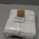 Waffle Kitchen Towels 100% Cotton Set of 6 - Heavy Duty 320 GSM Quality Dish Cloths - Soft Absorbent Washable for Kitchen Use - Quick Drying Dish Towel 16x26 inch White