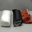 Favoyard Outdoor Seat Cushion Set 24 x 24 Inch Waterproof & Fade Resistant Patio Furniture Cushions with Removable Cover Deep Seat & Back Cushion with Handle and Adjustable Straps for Chair Sofa Couch (Spice)