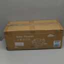 Joypony Baby Playpen with Mat, 50x50 in Small Play Pen for Babies, Toddler Playpen for Apartment, Indoors Play Yard with Soft Breathable Mesh (Beige with Mat)