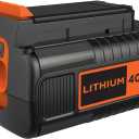 BLACK+DECKER 40V MAX Lithium Battery, Compatible with 36V and 40V MAX Power Tools, Lithium Ion Technology, Charger Not Included (LBX2040)