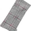 Reading Glasses Pouch Sunglasses Pouch- Soft Eyeglasses Bag Portable Cloth Eyewear Case (Double-plaid01)