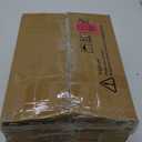 FUXA Vanity Stool Chair with Storage, White Faux Fur Makeup Chair with 4 Metal Legs and Anti-Slip Feet, Soft Padded Seat, Small Footrest Footstool Ottoman, Multifunctional Stool for Bedroom