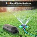 iwillink 4 Pack Outdoor Extension Cord Cover Waterproof - Weatherproof Electrical Connection Box for Outdoor Outlet, Plug, Socket, Christmas Holiday Decoration, Power Tool, Black