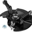 Front Right Side Steering Knuckle & Wheel Bearing Hub Assembly Compatible with Honda Civic 1.3L, 1.8L 2006-2011, Replace for 698-450