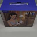 pryfey Hand Massager, 9 Modes 9 Intensities Hand Massage, Cordless Hand Massager for Arthritis and Carpal Tunnel, Gift for Christmas Men Women Parents Relaxation at Office, White