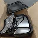 AUTOSAVER88 Right Passenger Side Mirror Door Mirror Compatible with 2014 2015 2016 2017 Ram Promaster 1500 2500 3500, Power Heated Manual Folding LED Turn Signal Light With Temperature Sensor Black