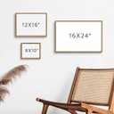 MTFBWY Framed White Tulip Wall Art Vintage Botanical Canvas Picture, Farmhouse Floral Print, Rustic Still Life Decor for Kitchen, Bedroom, Bathroom 16L x 12W