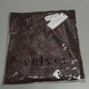Velvet by Graham & Spencer Women's Leila Long Sleeve Satin Shirt, L