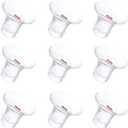 Flange Inserts 9PCS 15/17/19mm*3 Compatible with Momcozy S9/S9pro/S10/S12/S12pro/Spectra/Medela/TSRETE 24mm Breast Pump Shields/Flanges,Reduce 24mm Tunnel Down to Correct Size