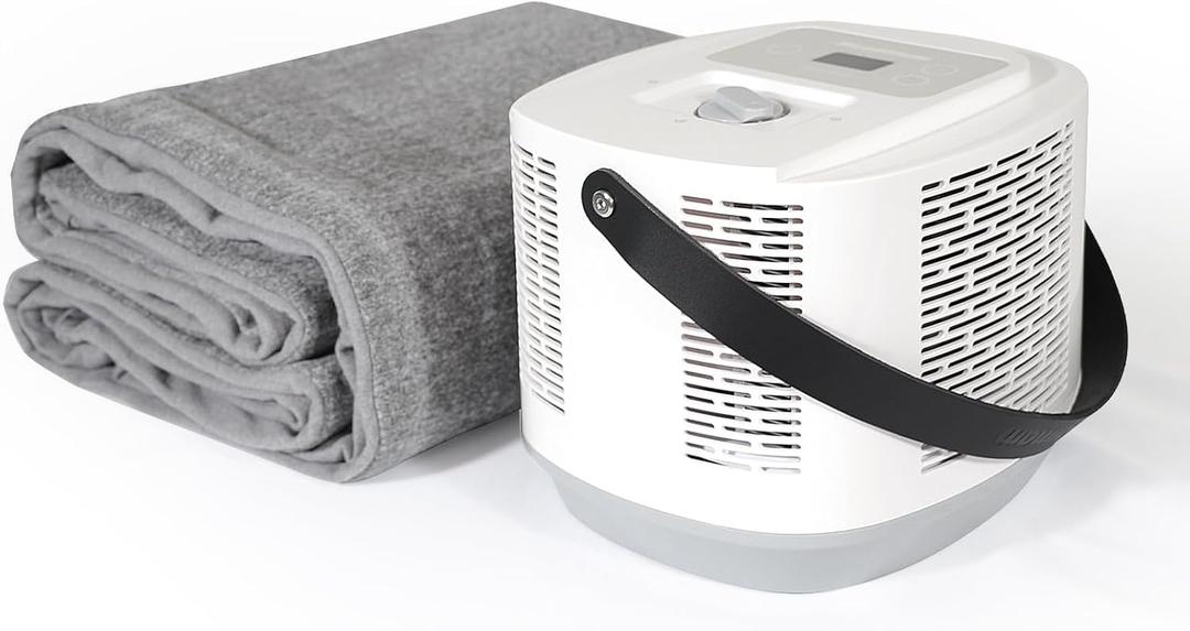 Comfort For Beds, Bed Water Cooling System With Portable Cooling Mattress & Heater (54F-115F), Quiet Operation, With Blankets Zone Any Size Bedfor Indoor