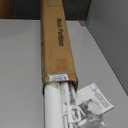 Reinforced 155 Inch Extra Wide Retractable Baby Gate with Reinforced Rods, 13 Feet Wide Retractable Dog Gate  Prevents Crawling Under, Extra Long Baby Gate Retractable Fence Outdoor Garage Gate/White