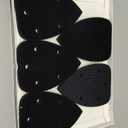 5 Pack Mouse Detail Sanding Interface Pads, Hook and Loop - Mouse Soft Density Sponge Cushion Buffer Backing Pads with 5-Hole Foam Interface Pads for Detail Sander Woodworking