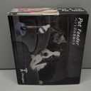 NACOCO Pet Standing Water Dispenser Cat Dog Standing Bowl with Detachable Pole Automatically Feeding Water Height Adjustable(Grey)