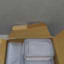 40 PCS Food Storage Containers with Lids Airtight (20 Containers & 20 Lids), Plastic Storage Meal Prep Container-Stackable 100% Leakproof & Microwave Organization and Storage Sets, Lunch Containers
