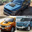Hood Vents for Cars,Universal Hood Scoop,Universal Engine Hood Air Vent for Trucks,Suit for Dodge Ram 1500 2500 3500Chevy Silverado, F-150, F-250, F-350, Colorado