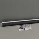 AOSKY Cordless Roller Shades Blackout Blinds for Windows Room Darkening Rolled Up Shades with Spring System, UV Protection Window Shades Door Blinds for Home and Office (43" W x 72" H, Black)