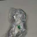 AAGUT 3 Inch Caster Wheels with Locking Brakes, Rubber Heavy Duty M10 x 1.5" Threaded Stem Industrial Castors Replacement for Workbench,Carts,Furniture,Dolly,Trolley,Set of 4