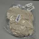 QSH Ruched Pillowcases Queen Size Set of 2, Wheat Shabby Pillow Shams 20"x30", Boho Chic Bedding Pillow Covers Queen Ultra Soft and Breathable Microfiber Pillow Sham Set