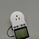 Plug in Thermostat Temperature Controller Electric Digital Thermostat Heating Cooling Mode Timer White