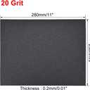 uxcell 120 Grits Sanding Sheets 9-inch x 11-inch Wet Dry Silicon Carbide Sandpaper for Wood Furniture Metal Polishing 10pcs