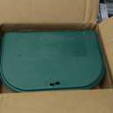 Exterminators Choice Large Rat Bait Station Box with 1 Key - Plastic, Green Heavy-Duty Weather-Resistant Outdoor Bait Station - Discreet Green Box with Lockable Holder