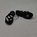 Skechers Women's On The GO 600-Dainty Flat Sandal, Black/ Gray, 5 Medium US