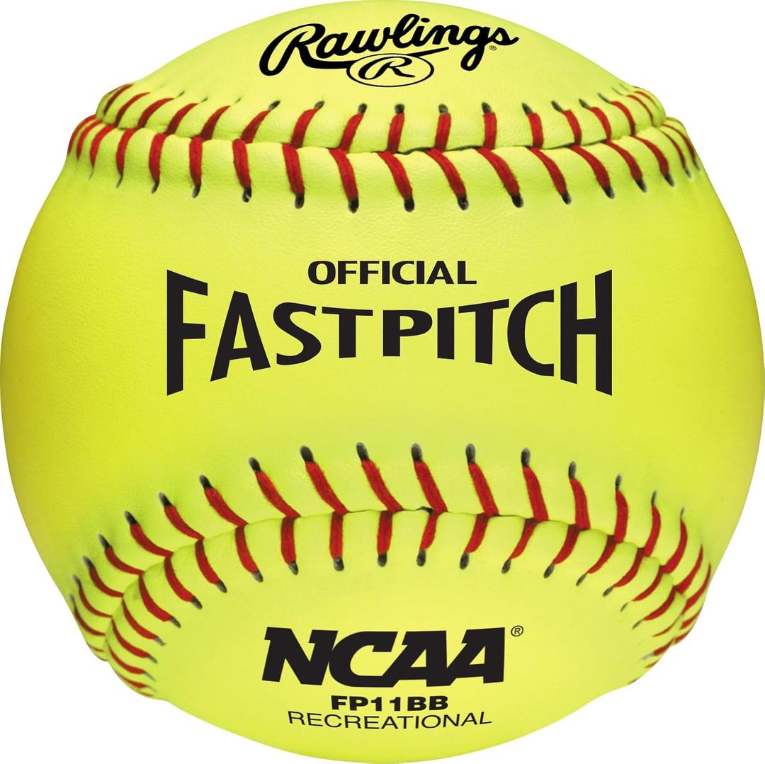 Rawlings NCAA 11 Inch Fastpitch Softball FP11BB Set of 2