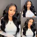 22 Inch Body Wave Lace Front Wigs Human Hair Pre Plucked for Black Women 13x4 Frontal Wigs Human Hair 200 Density Glueless Wigs Human Hair