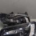 MOSTPLUS LED DRL Headlight Assembly Compatible for 2011-2023 Chrysler 300 Front Lamp w/bulbs Black Housing Clear Lens Clear Corner (set of 2) (Clear+Black+Clear)