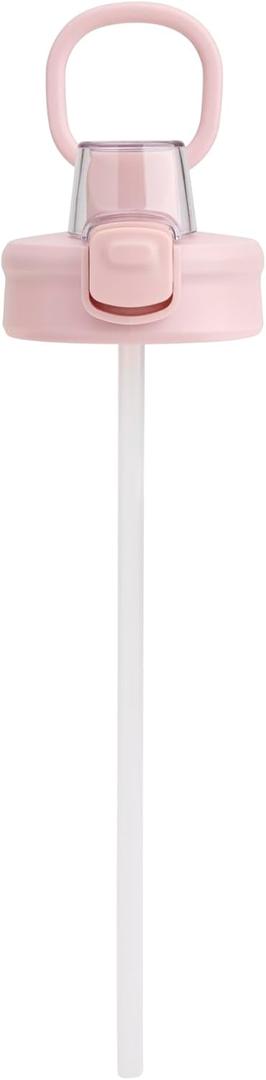 Manna Push Lid with Push-Open Locking Cover and Attached Easy-Carry Handle (Rose)