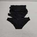 FINETOO 6 Pack Womens Underwear Seamless Bikini Panties Low Rise Cheeky Underwear Stretch Hipster Brief for Ladies (Medium-Large)