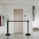 98.5ft Plastic Chain Links,0.3-Inch Thick Yellow Safety Barrier Link Weatherproof Durable Privacy Protection, Easy to Install,Ideal for Fence Home and Business