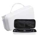 Travel Carrying Case Bag for GPD Win 5 Portable Handheld Game Console 7",EVA Hard Shell Cover with Card Slot & Mesh Pocket for GPD Win 5 2025 Handheld Charger,Accessories,White