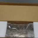 Acrylic File Folder Organizer, Clear Hanging File Organizer Box for Letter Size, Desktop File Holder with Handles, Slim Filing Storage Box for Desk Office Home Work -1 Pack