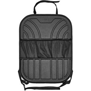 3D MAXpider Universal Fit Bucket Seat Back Cover & Protector (Black), Waterproof Kick Mats with Pocket Storage for Vehicles, Back Seat Organizer for Kids, Protects from Dirt, Mud & Scratches