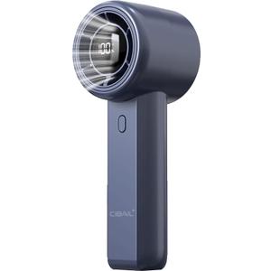 CIBAIL Mini Fan Portable Handheld - USB Rechargeable, 3 Speeds, 3H Max Cooling, Ultra Quiet, Lightweight Pocket Fan for Travel, Office, Home (Blue)