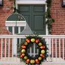 2 x 200PCS Christmas Garland Ties for Banister,15.7in Flexible Adjustable Holiday Garland Ties Green for Xmas Stair Home Decor Craft