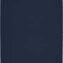 Garland Rug Town Square Navy Blue 5' x 7' Non Slip Area Rug for Living Rooms & Hallways, Stylish & Durable for High-Traffic Areas