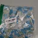 UNIME Glow in The Dark Garden Pebbles Stones Rocks for Yard and Walkways Decor, DIY Decorative Luminous Stones in Blue (200 PCS)