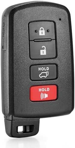 Smart Key Fob Replacement Fits for Toyota Highlander 2014 2015 2016 2017 2018 2019 Proximity Keyless Entry Remote Control 315 Mhz P/N:89904-0E121 89904-0E120AG FCC:HYQ14FBA