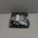 WDIRARA Women's Skirts Split Thigh Front Satin Skirt High Waist Ruched Zip Back WrapMidi Skirt (Large, Black)