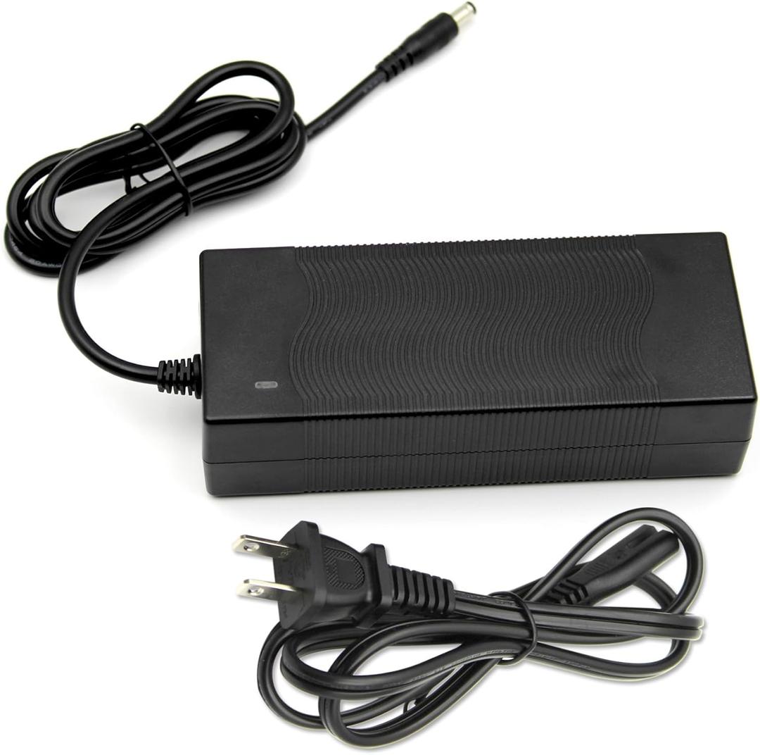 42V 2A Fast Charger for 36V Electric Hoverboard Lithium Battery Power Adapter 3-Pin 8.0mmNot Suitable for Lead-Acid Batterie (2, Amps, 3-Pin 8.0mm)