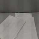 H.VERSAILTEX Linen Look 100% Blackout Curtains 45 Inches Long for Bedroom Full Light Blocking Rod Pocket Linen Textured Thick Window Curtain Drapes with White Backing, Ivory, 2 Panels