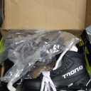 TronX Stryker Adjustable Senior Intermediate Junior Youth Roller Inline Hockey Skates (JR Skate 2-5 (Shoe Size 3.5-6.5))