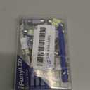 iFunyLED 24 Pieces Dome Light LED Car Interior Bulb Kit Set 194 T10 DE3175 578 31mm 42mm Bulbs Interior Replacement Lights for Car Map License Plate Door Side Marker Cornering Trunk Light - White