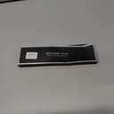 Joyozy Slim Stainless Steel Band Compatible with Apple Watch 38mm 40mm 41mm 42mm 44mm 45mm 46mm Milanese Strap with Bling Glitter Case Built-in Screen Protector Dressy Bracelet Band for Women (Black 42mm)