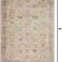 Loloi Magnolia Home by Joanna Gaines Pace Collection PAC-04 Natural/Multi 2'-3" x 3'-10" Accent Rug